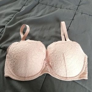 Victoria's secret lighly lined demi bra 34 DDD